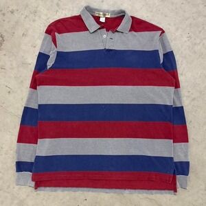 Vintage 90s Meeting Street Collection Polo Rugby Striped Shirt